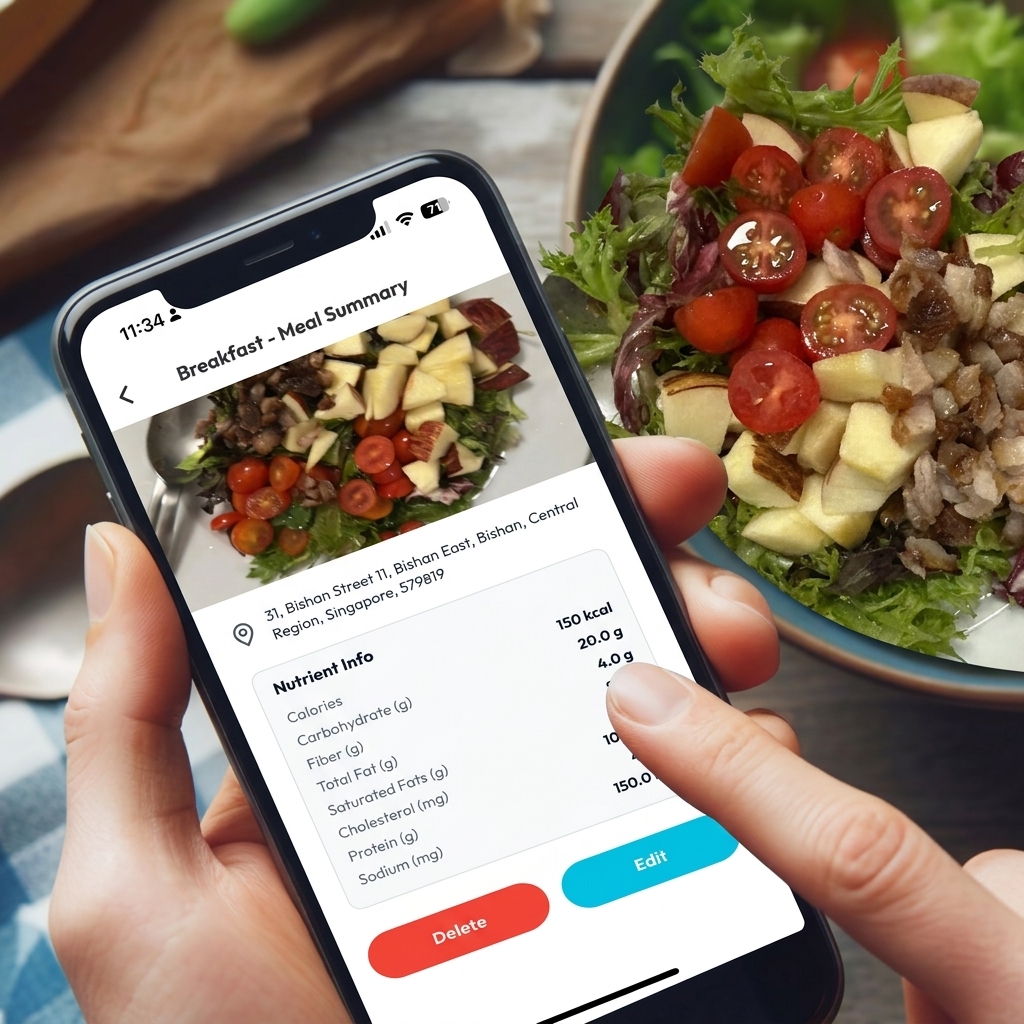 Lifestyle Changes Coaching Mobile Food Logging